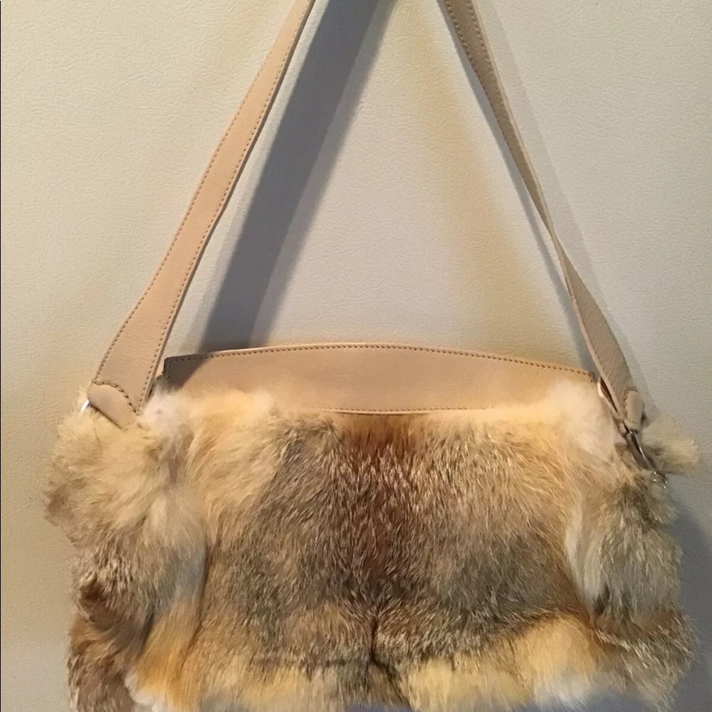 FALOR Falorini Genuine Fox Leather Handbag R-$450